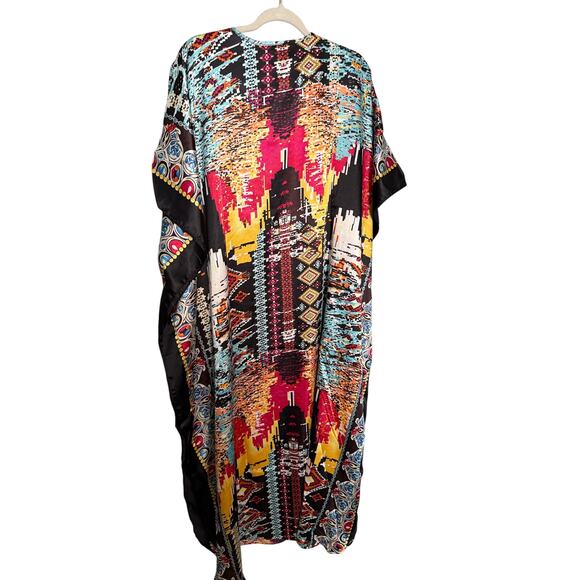 Winlar long satin kaftan - Picture 7 of 7